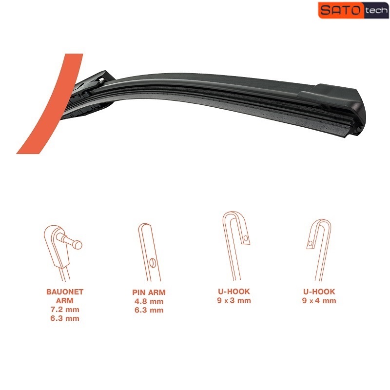 WX525 SATO TECH - Щітка двірника