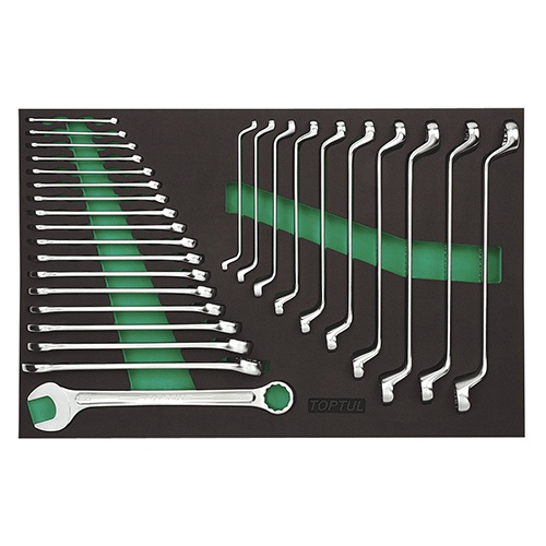 GV13306 TOPTUL - Візок з інструментом 7 секцій 133 одиниць, червоний