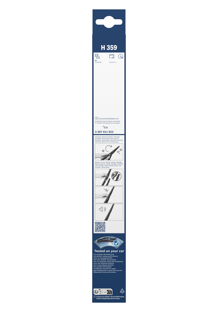 3397011923 BOSCH - Щітка двірника Rear