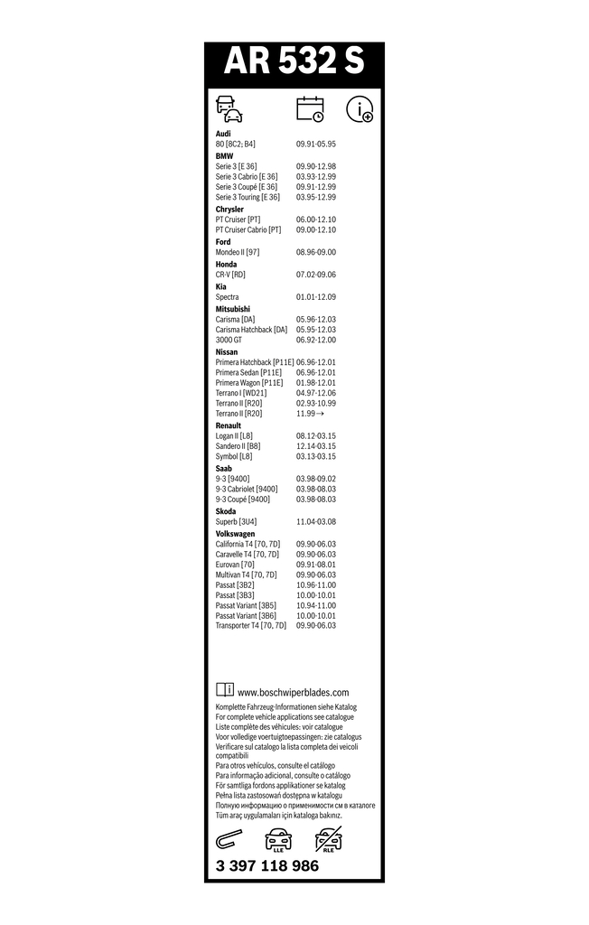 BOSCH 3397118986 image