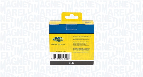 003009030000 MAGNETI MARELLI - К-кт автоламп SET 2 BULBS LED H3