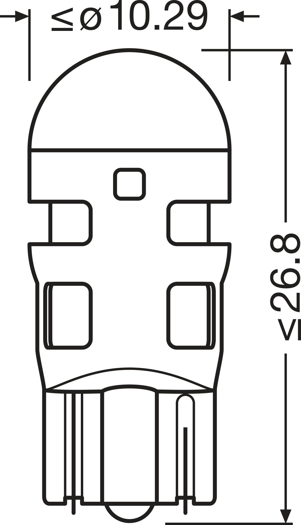 OSRAM 2827DYP-2BL image