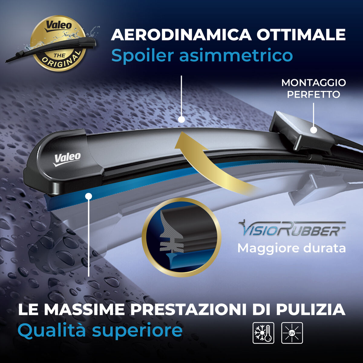 574375 VALEO - Щітка двірника SILENCIO FLAT BLADE SET