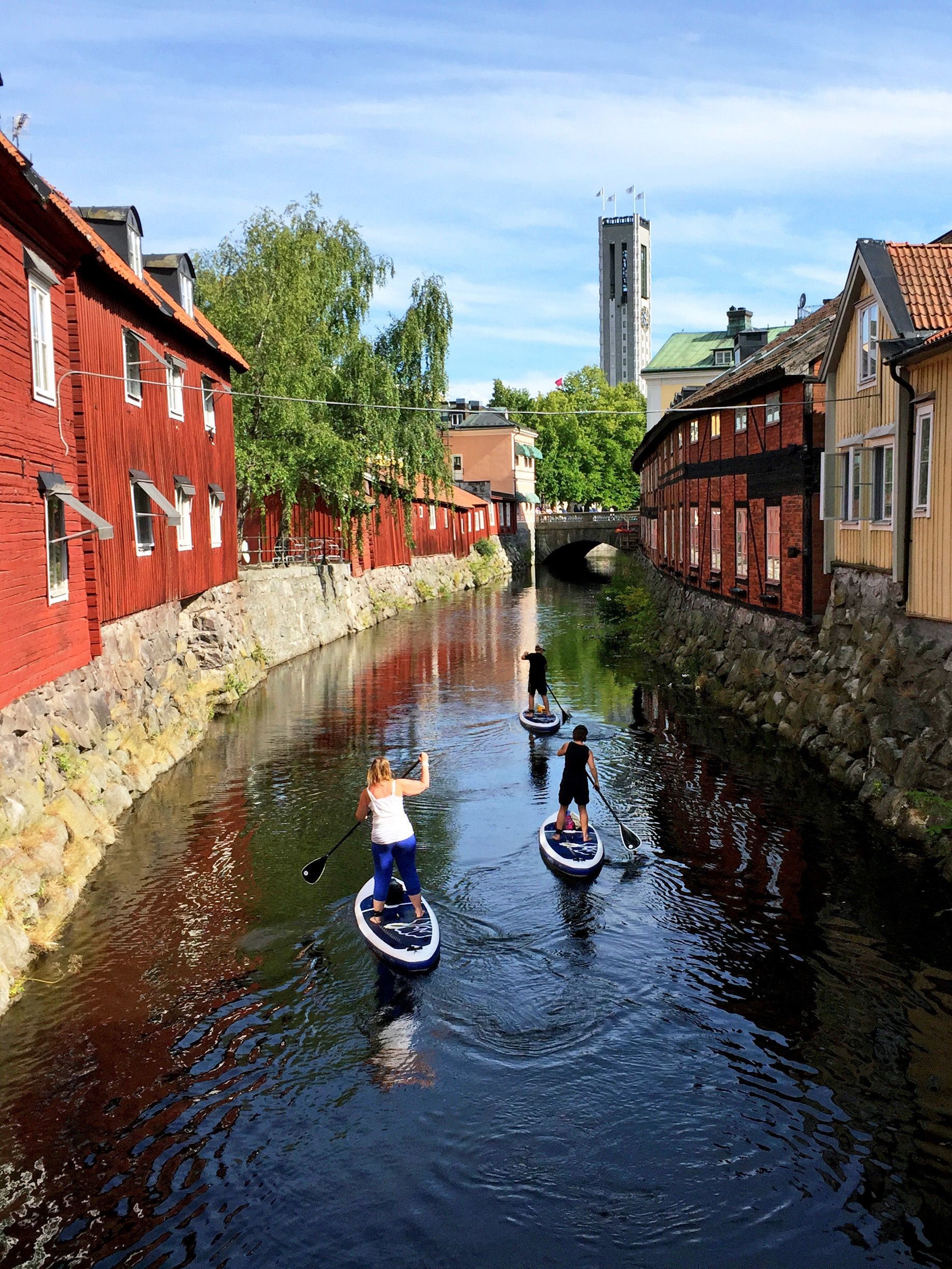 SUP på Svartån – Västerås