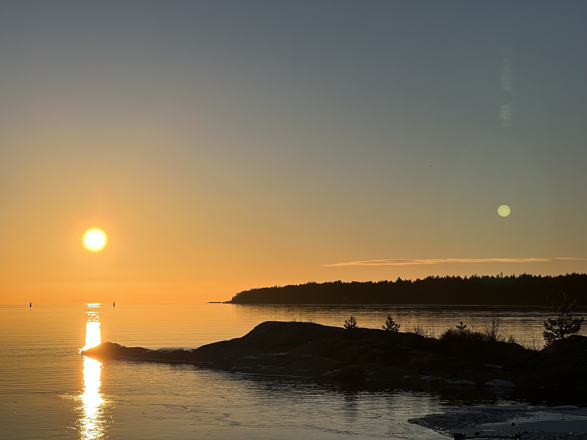 Njut av storslagna Vänerhorrisonten