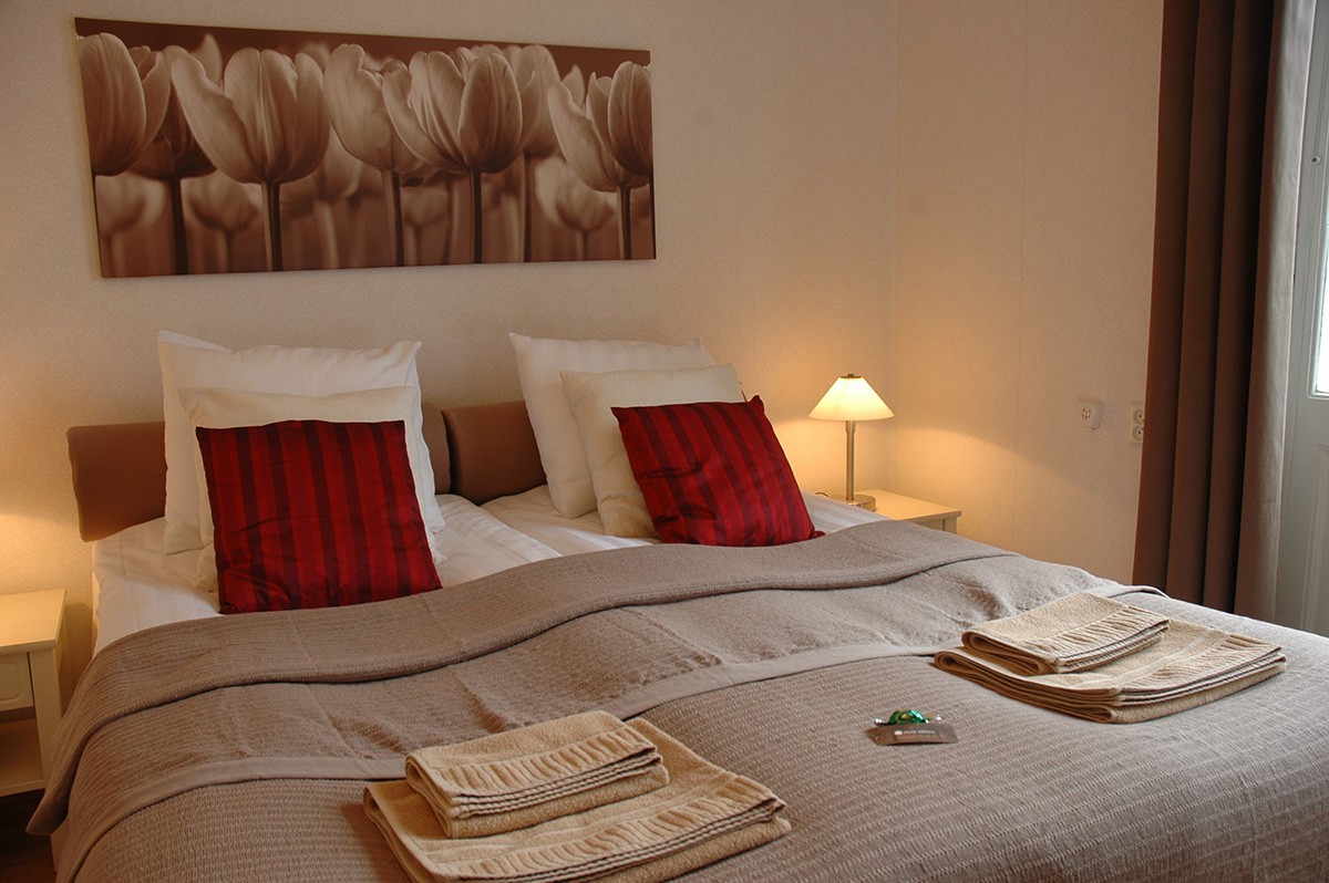 Familjärt hotell i 30-talsstil