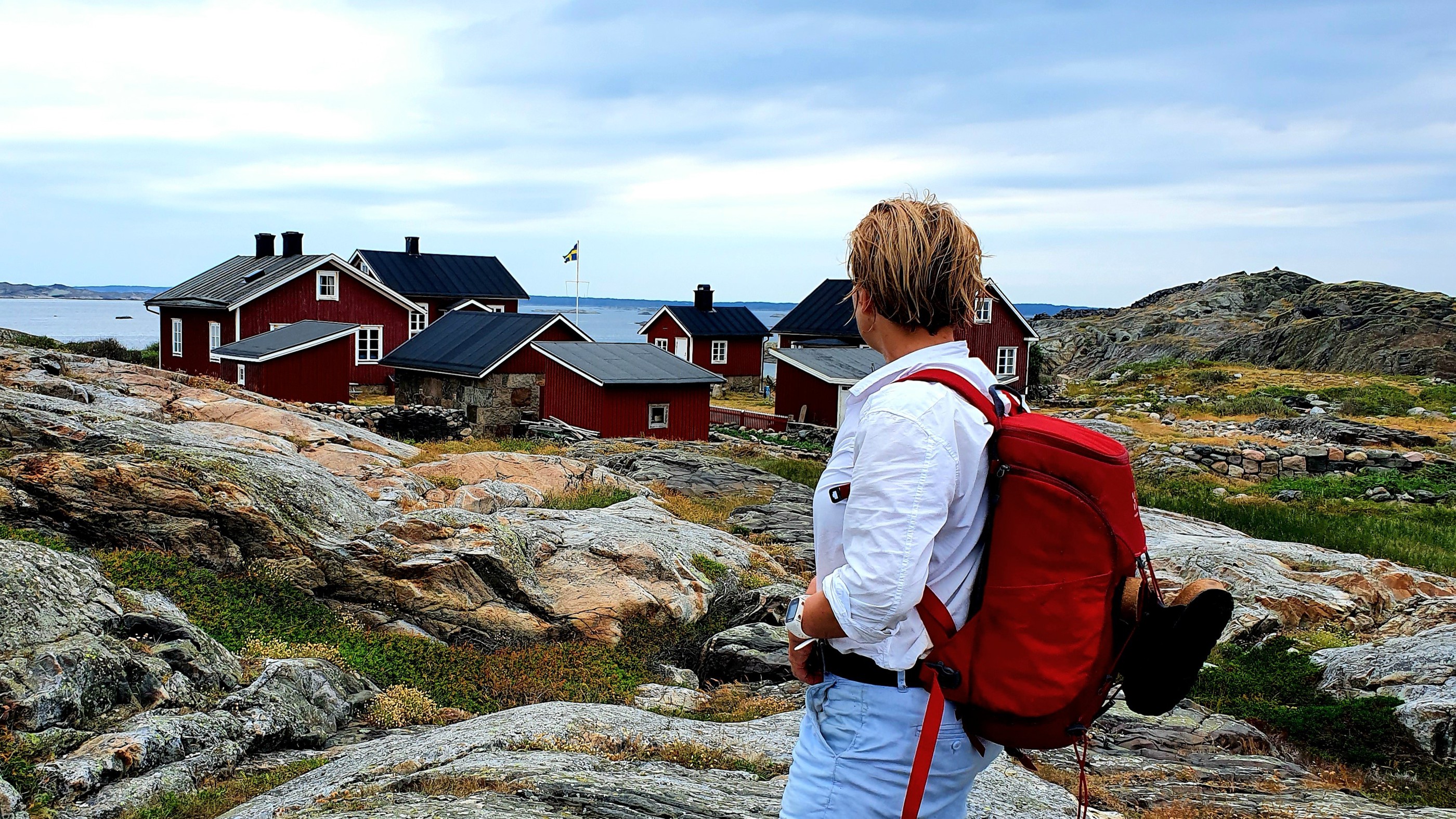 Till sjöss i Kosterhavets nationalpark.