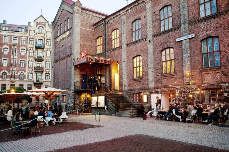 The Hagabion cinema and cafe in Gothenburg