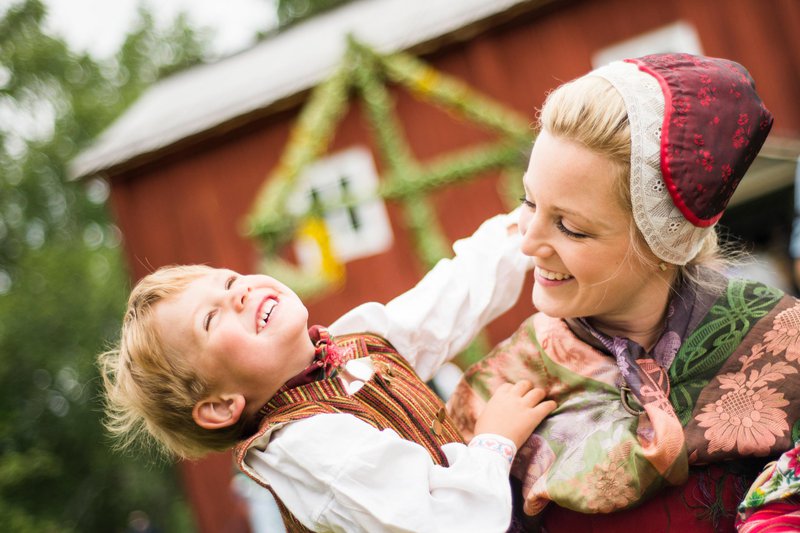 Midsummer in Dalarna