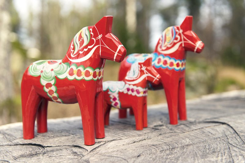 Chevaux en bois de Dalécarlie