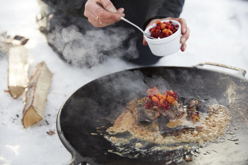 The dish of a cold winter’s day
