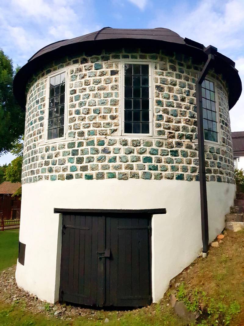 Schlackensteinturm, Hüttenwerk Engelsbergs