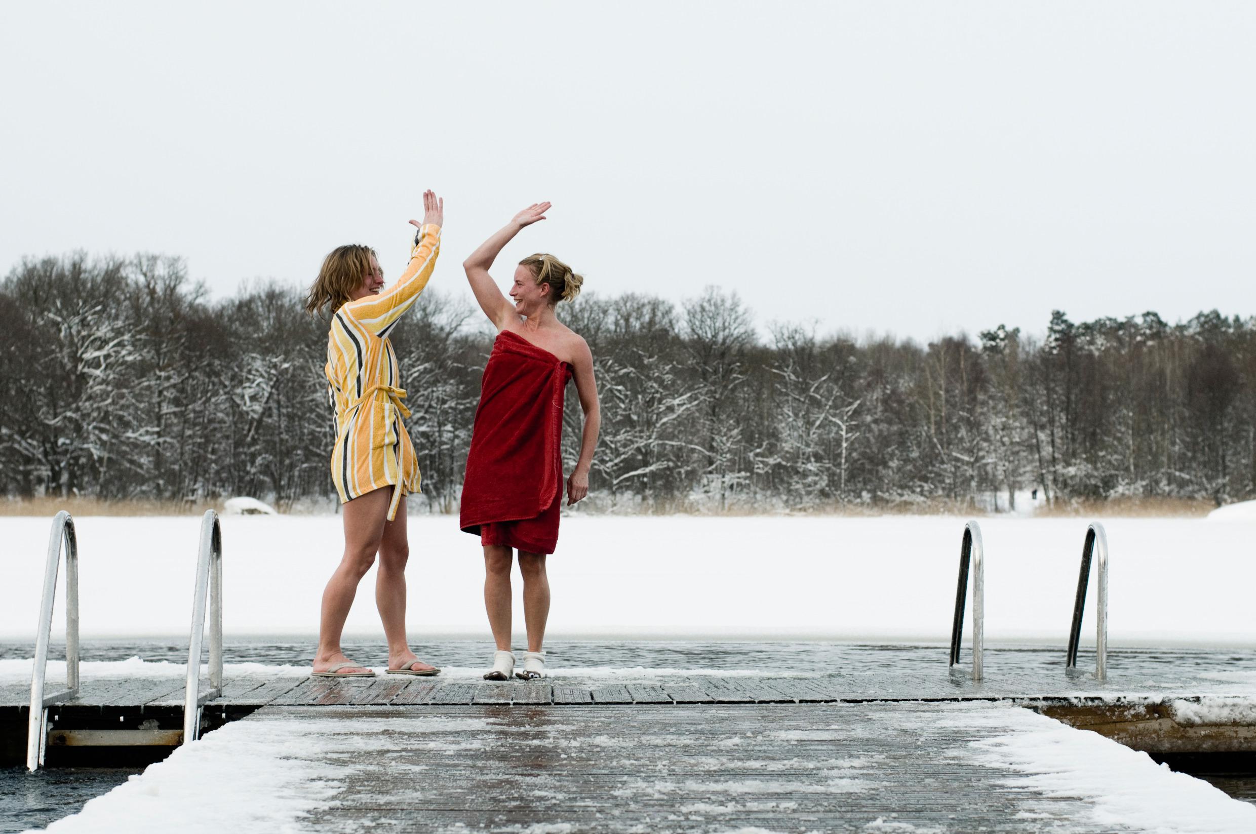 Winter swim