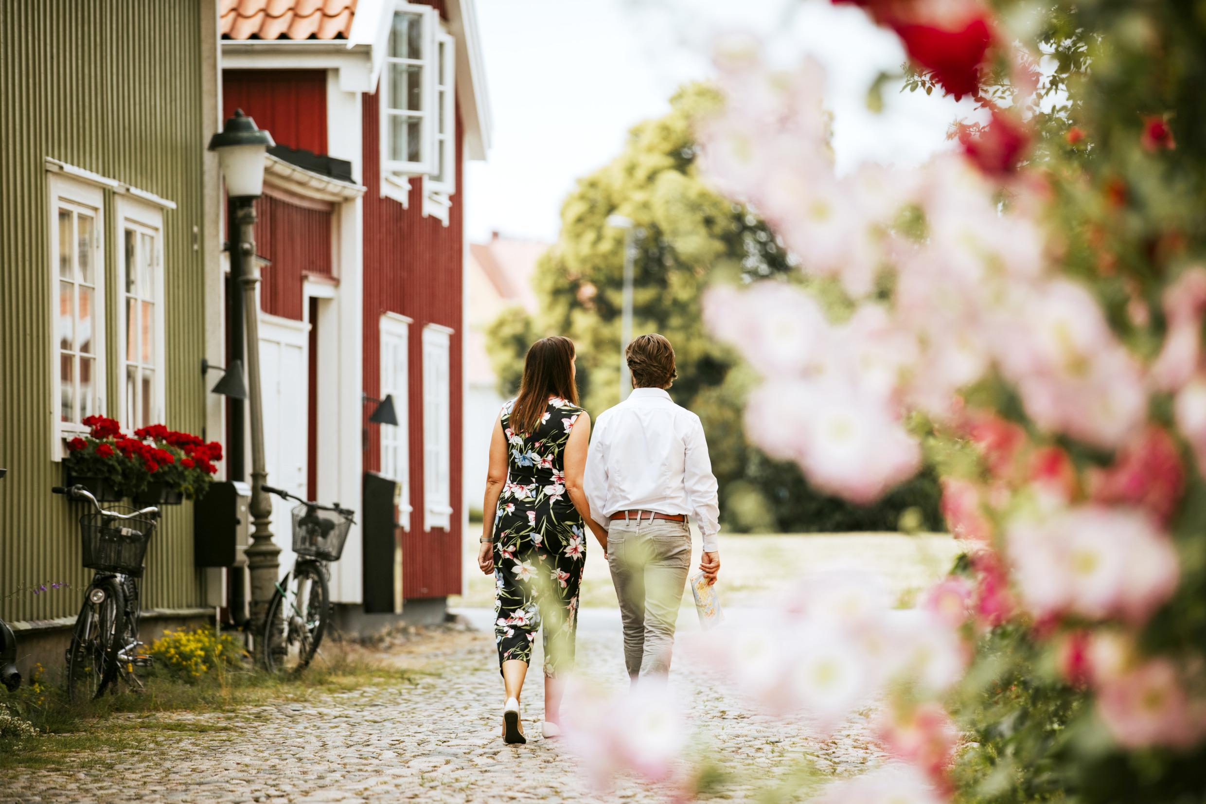 De oude stad van Kalmar
