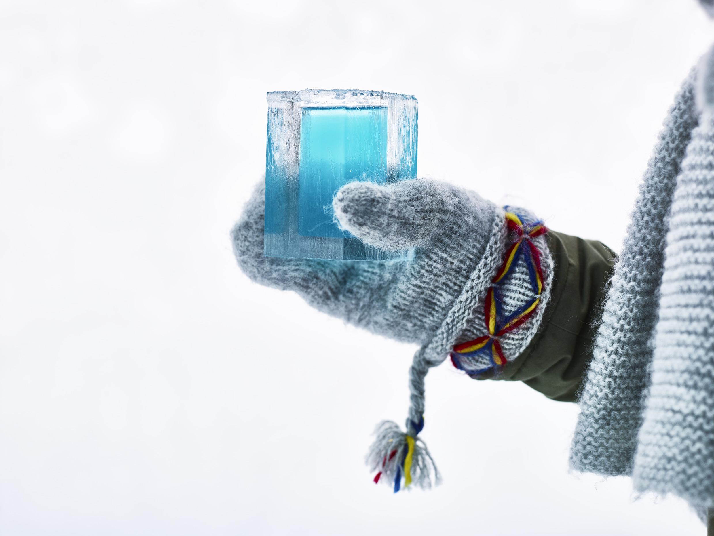 Ice bar in het ICEHOTEL