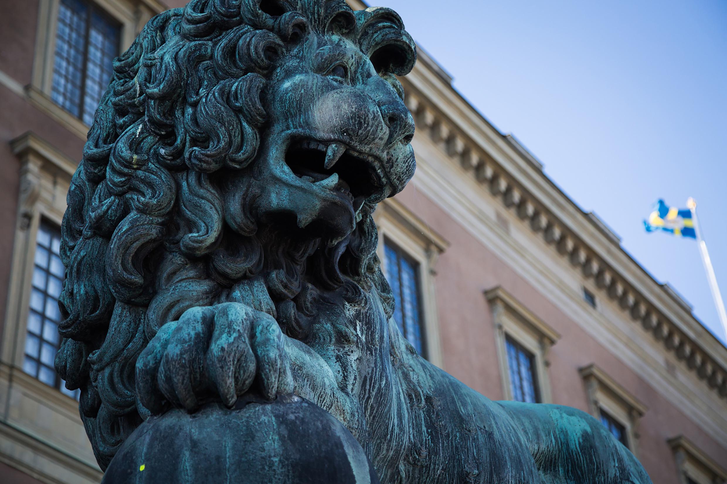 Standbeeld in Stockholm