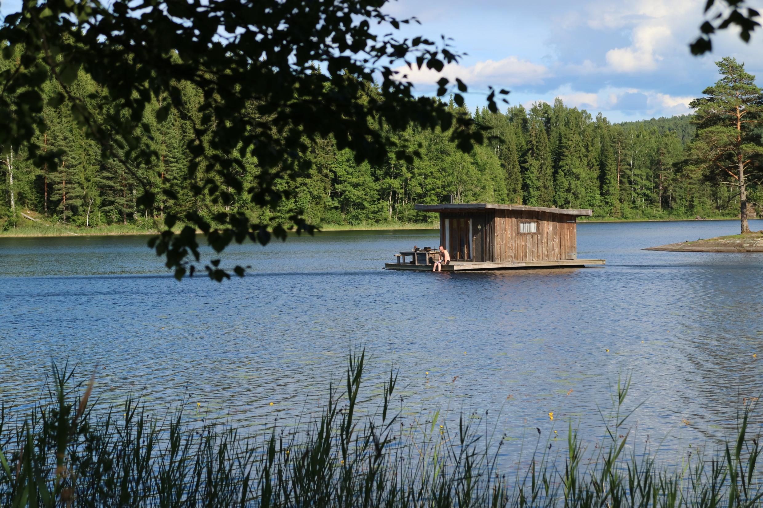 Dicht bij de natuur in Naturbyn in Värmland