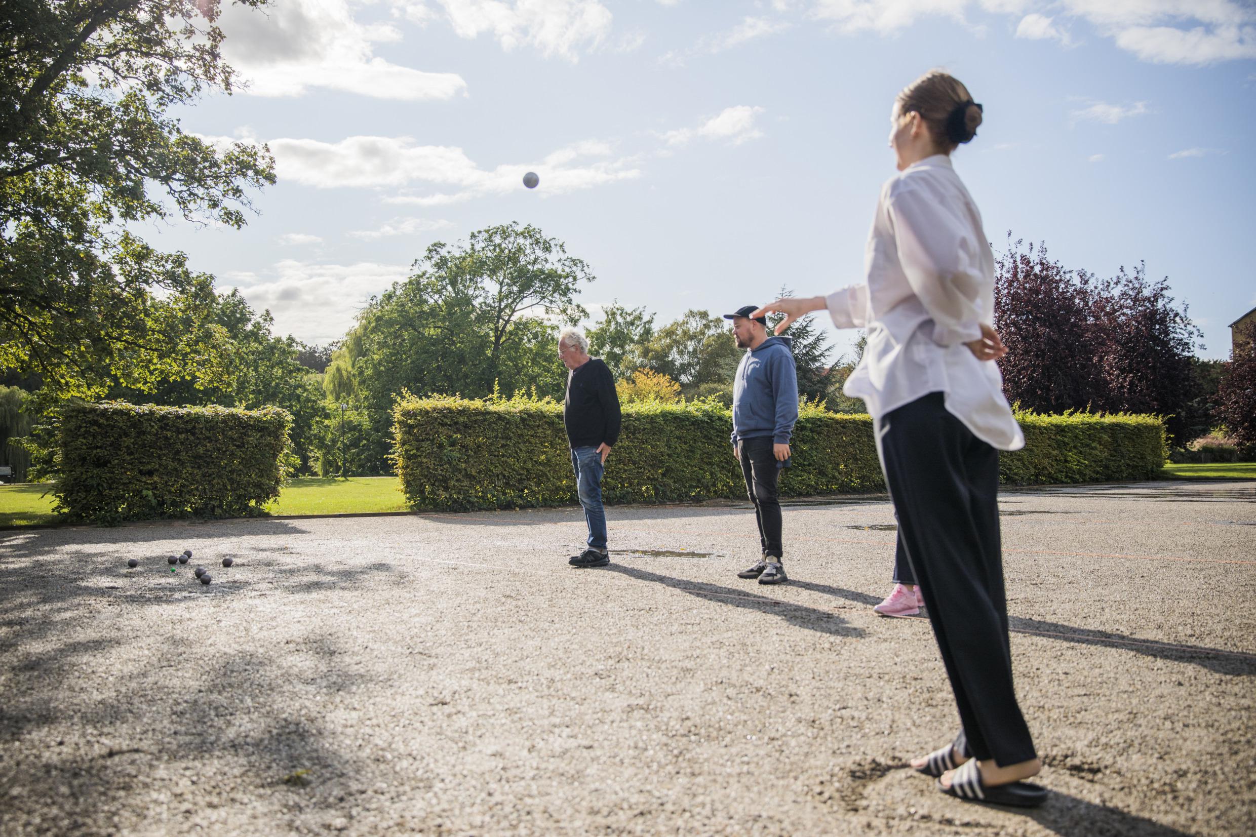 Boule spielen
