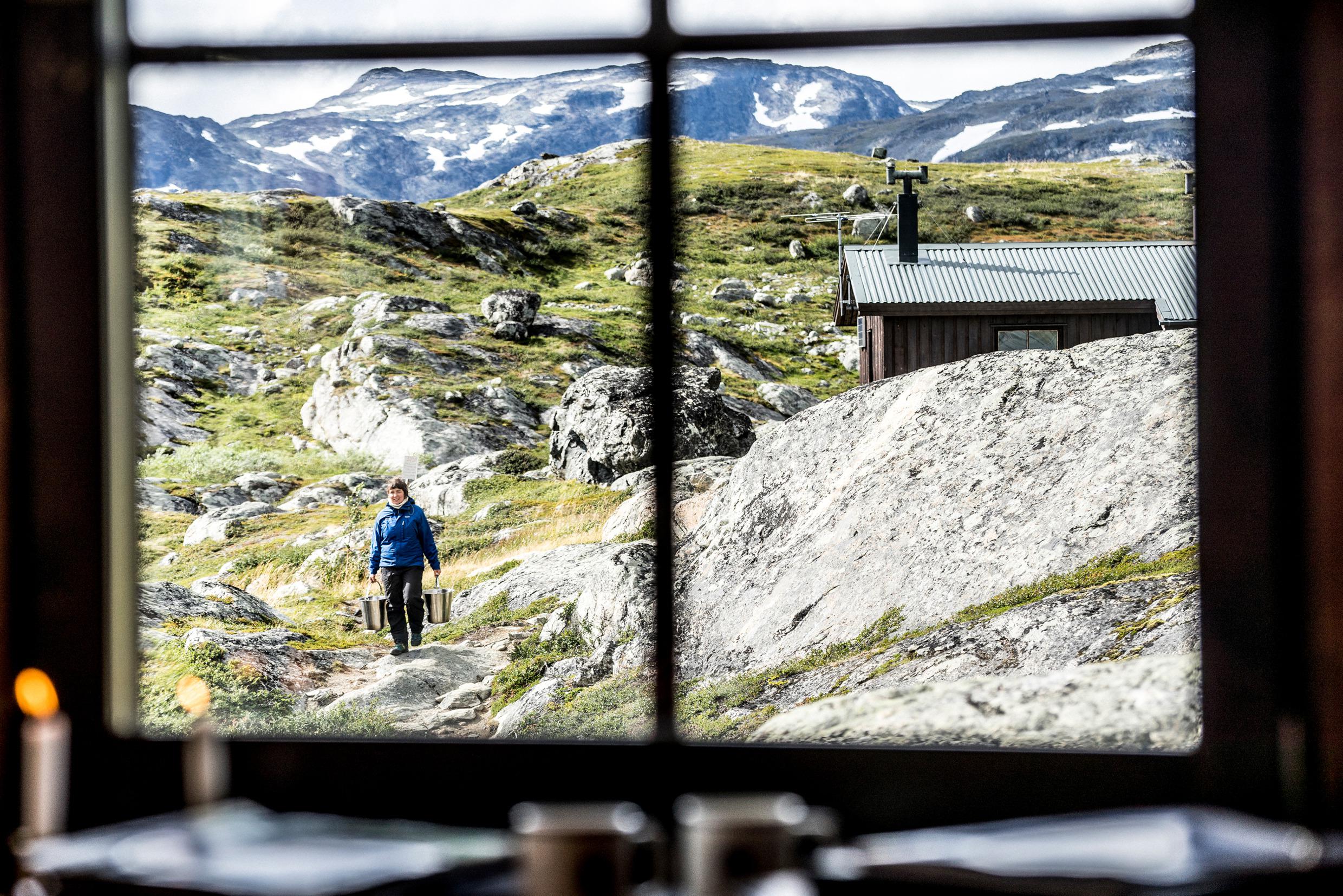 Berghut langs de Kungsleden, Swedish Lapland