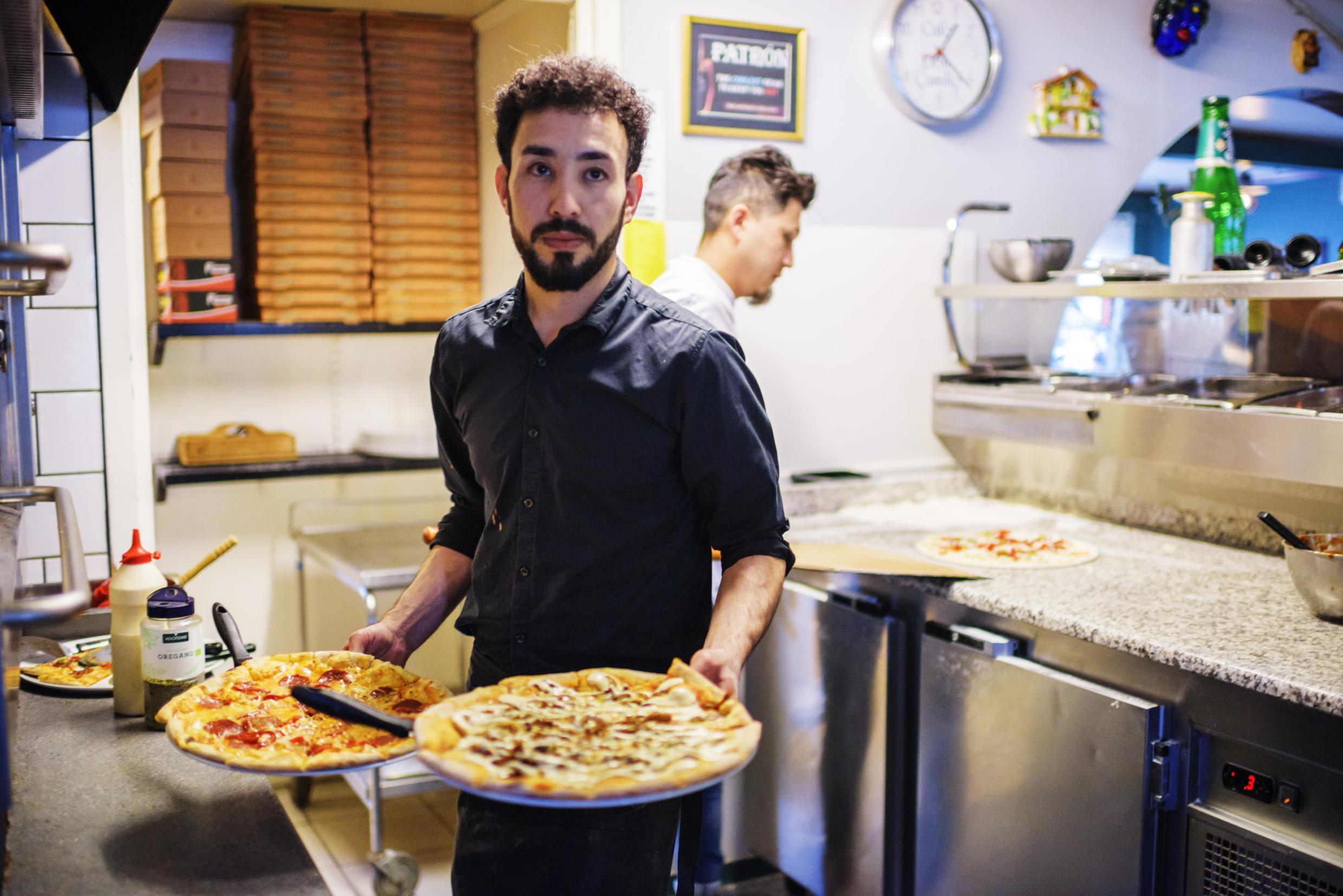 Pizza in Schweden