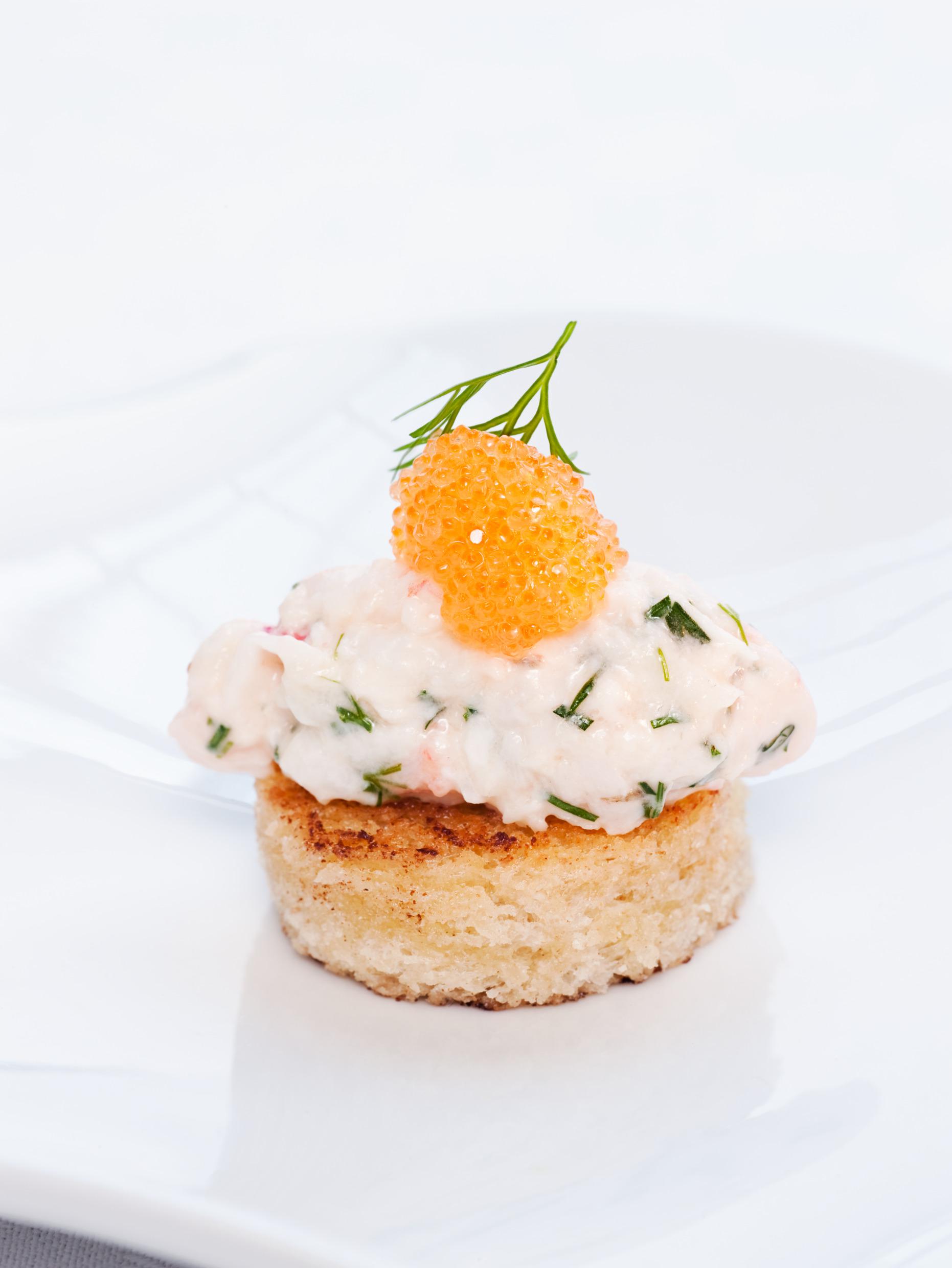 Le toast Skagen