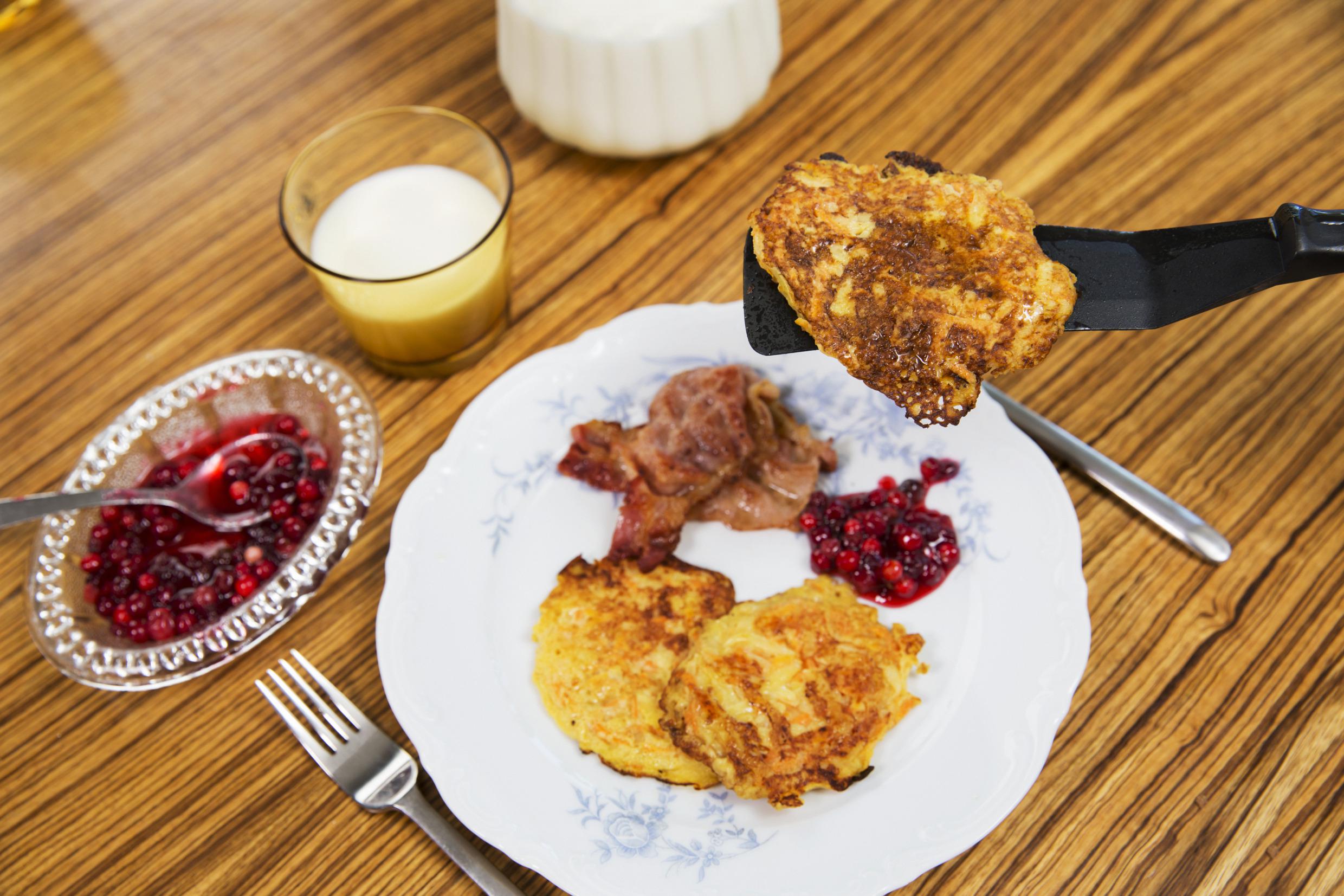Aardappelpannenkoekjes