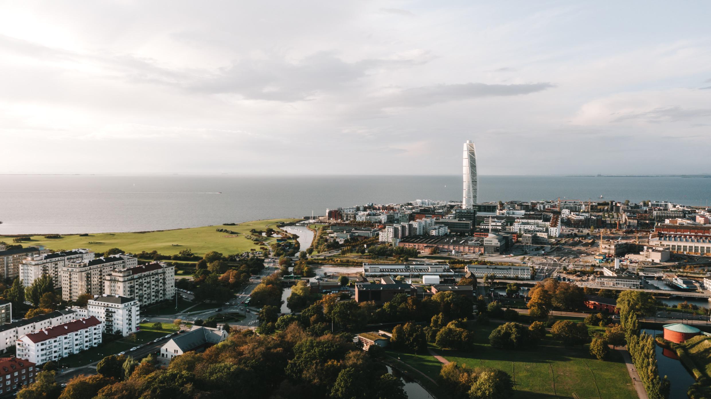 Turning Torso en Västra hamnen, Malmö