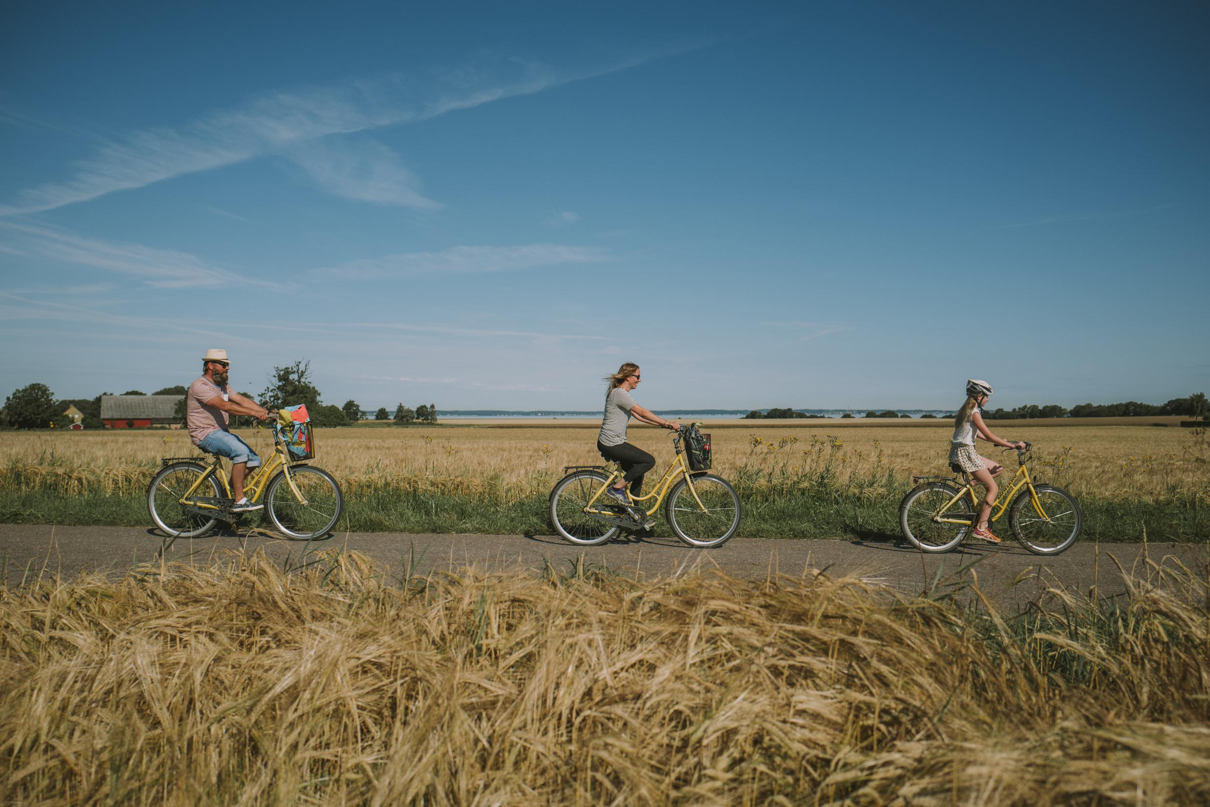 Fietsen op Ven, Skåne
