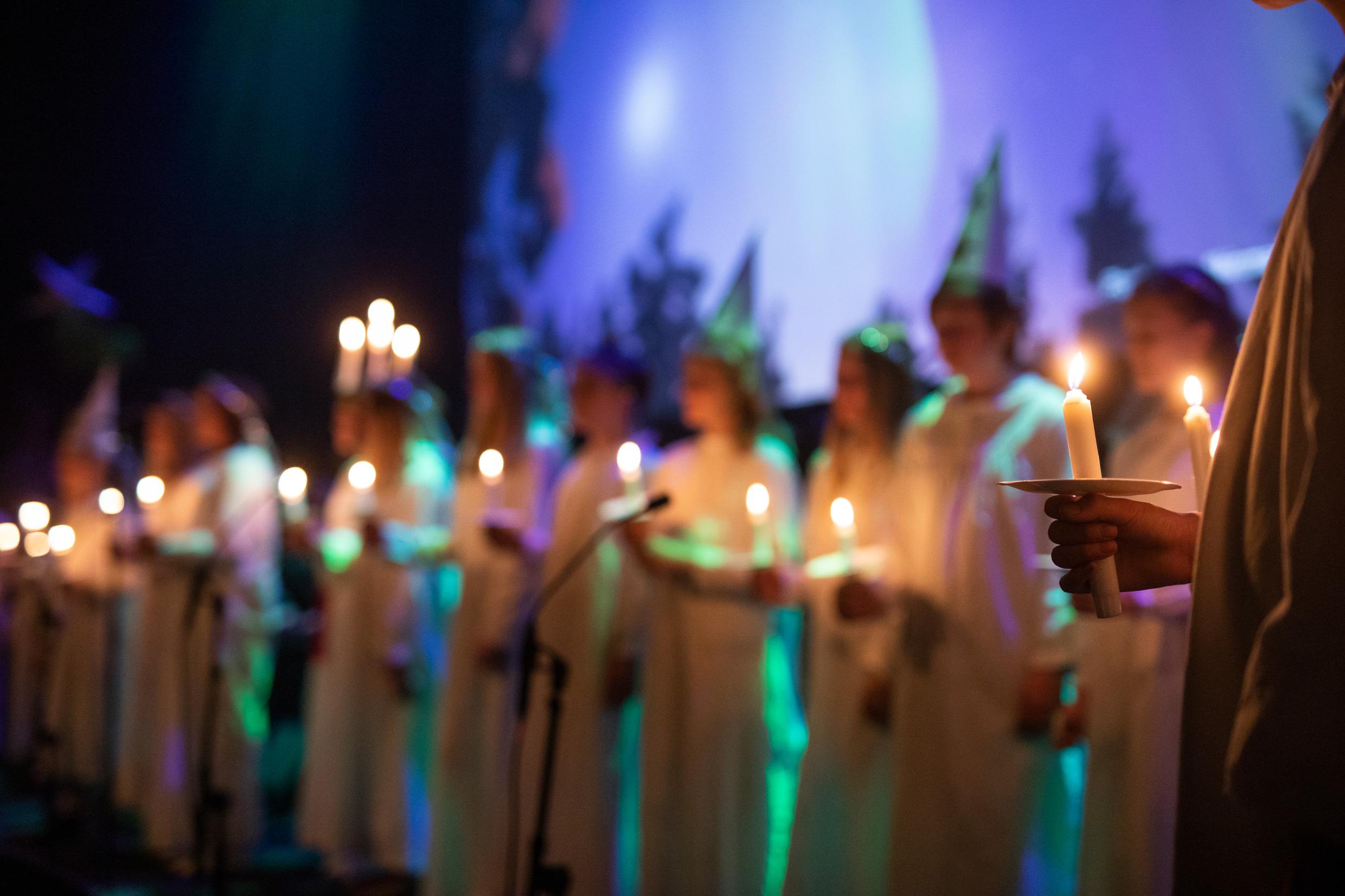 Feiern der Lucia