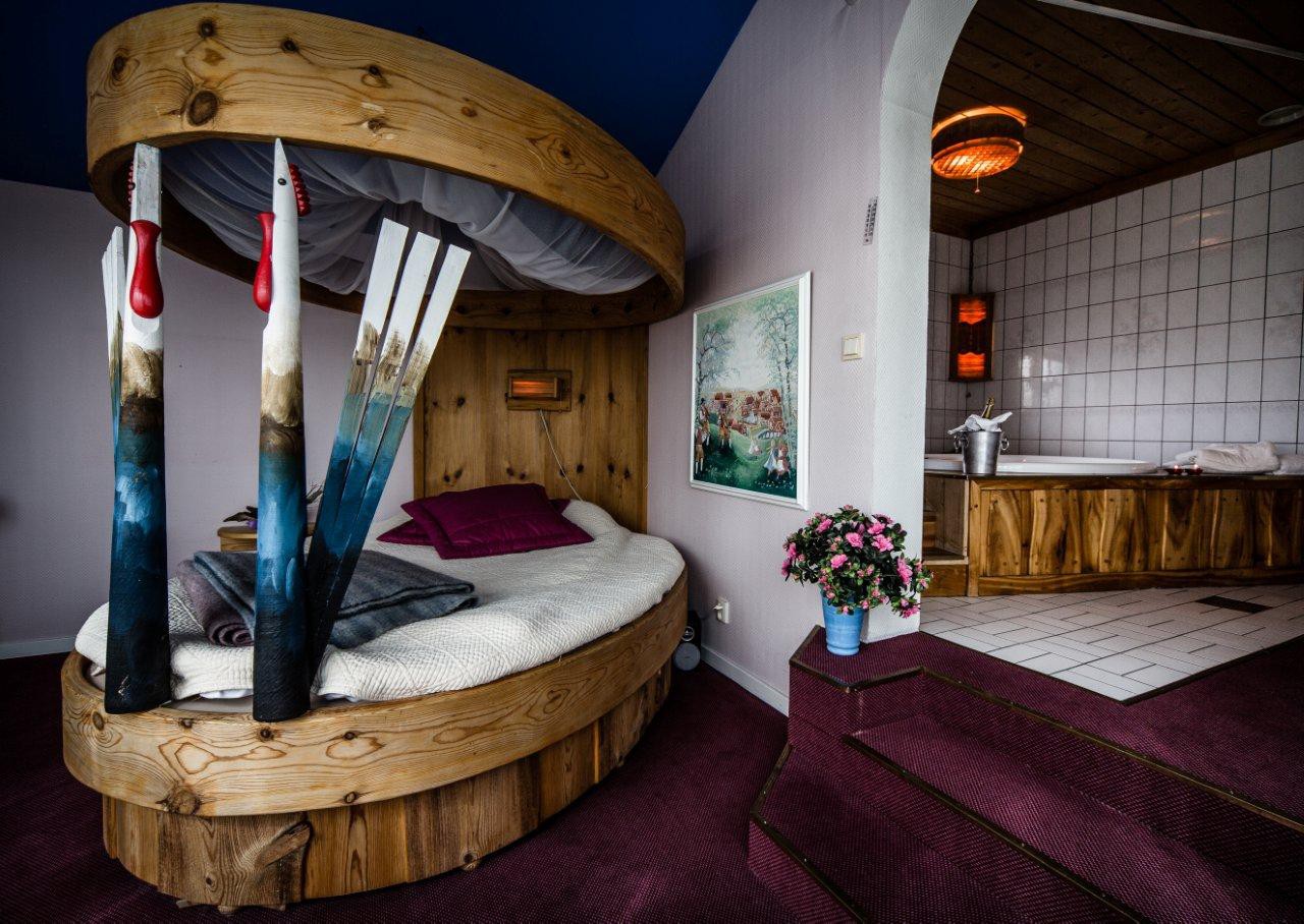 Hotellrum hos Wikners i Persåsen