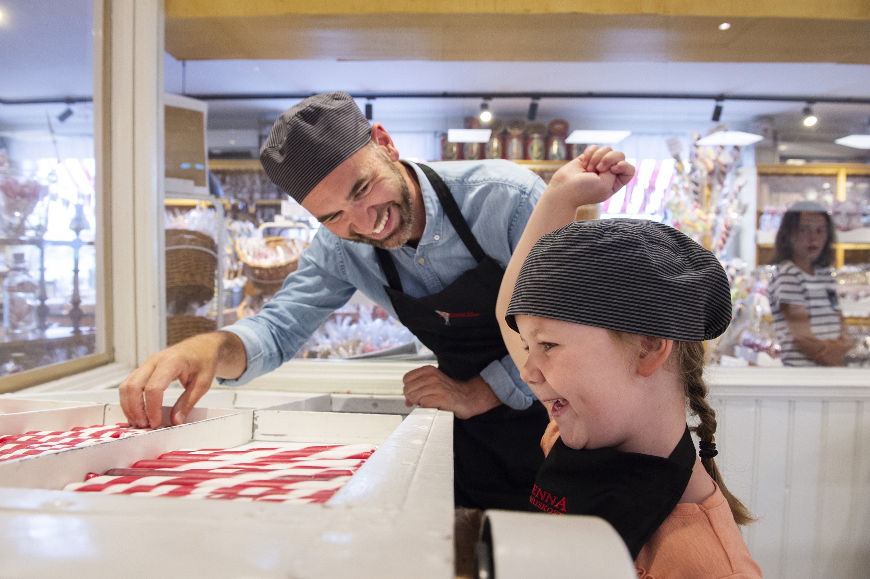 Polkagrisbak i Gränna