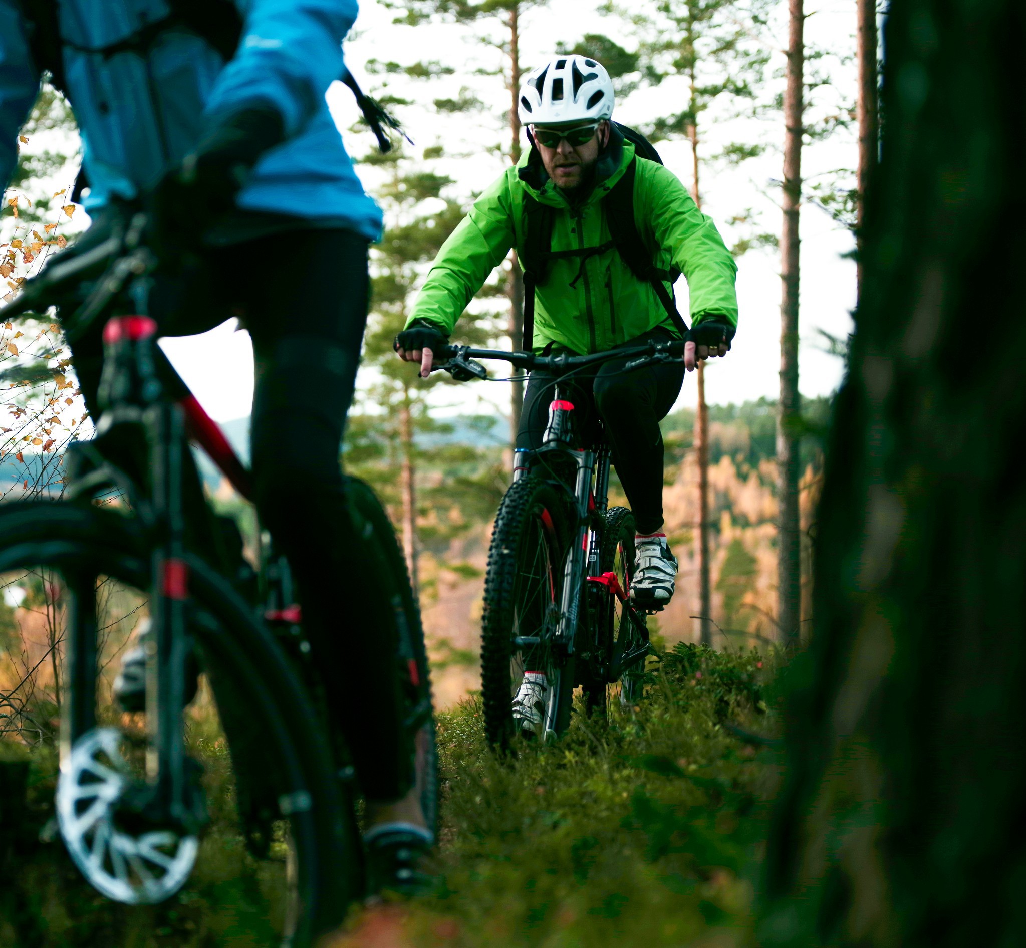 Hemsön runt på mountainbike