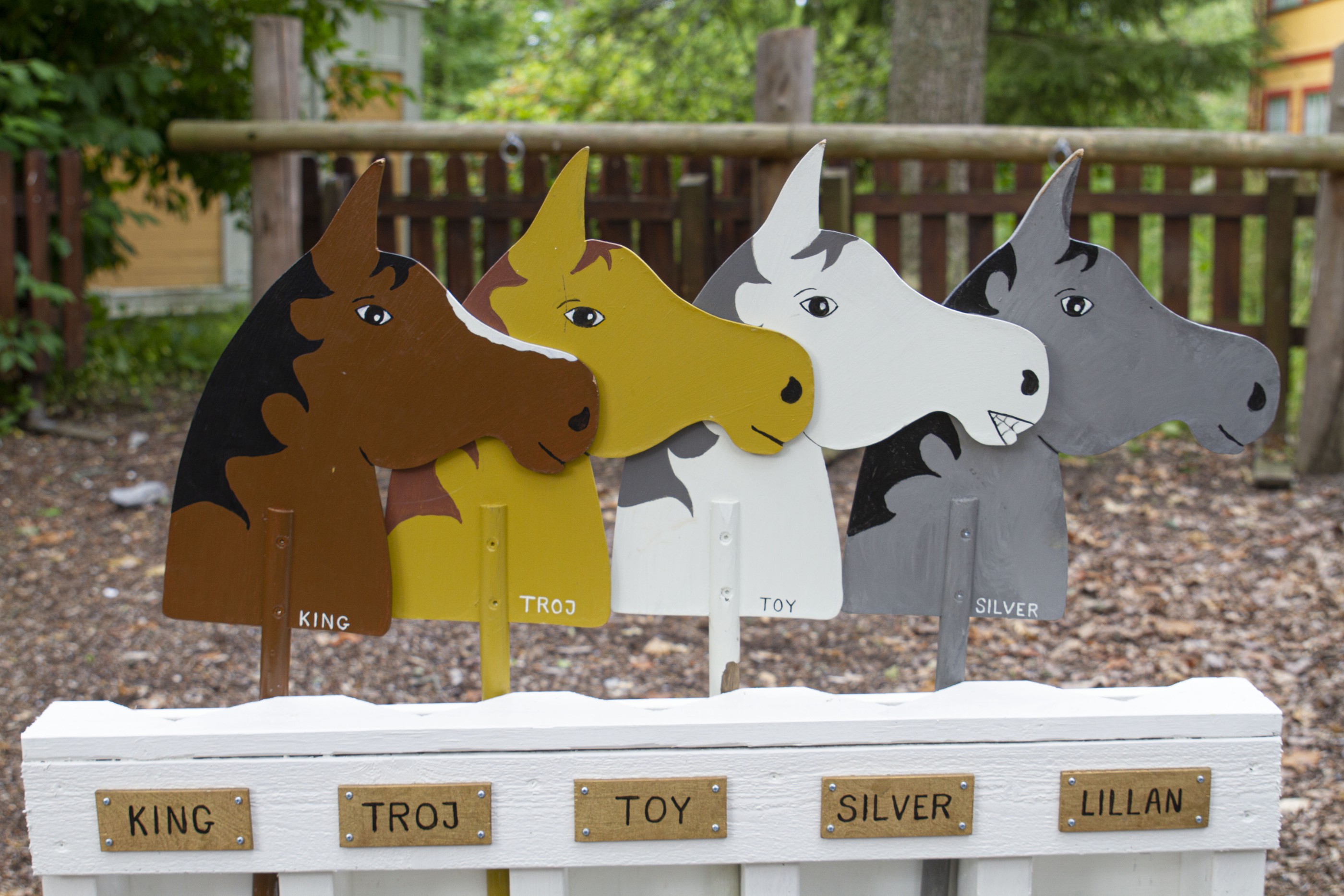 Käpphästbana på Skansen