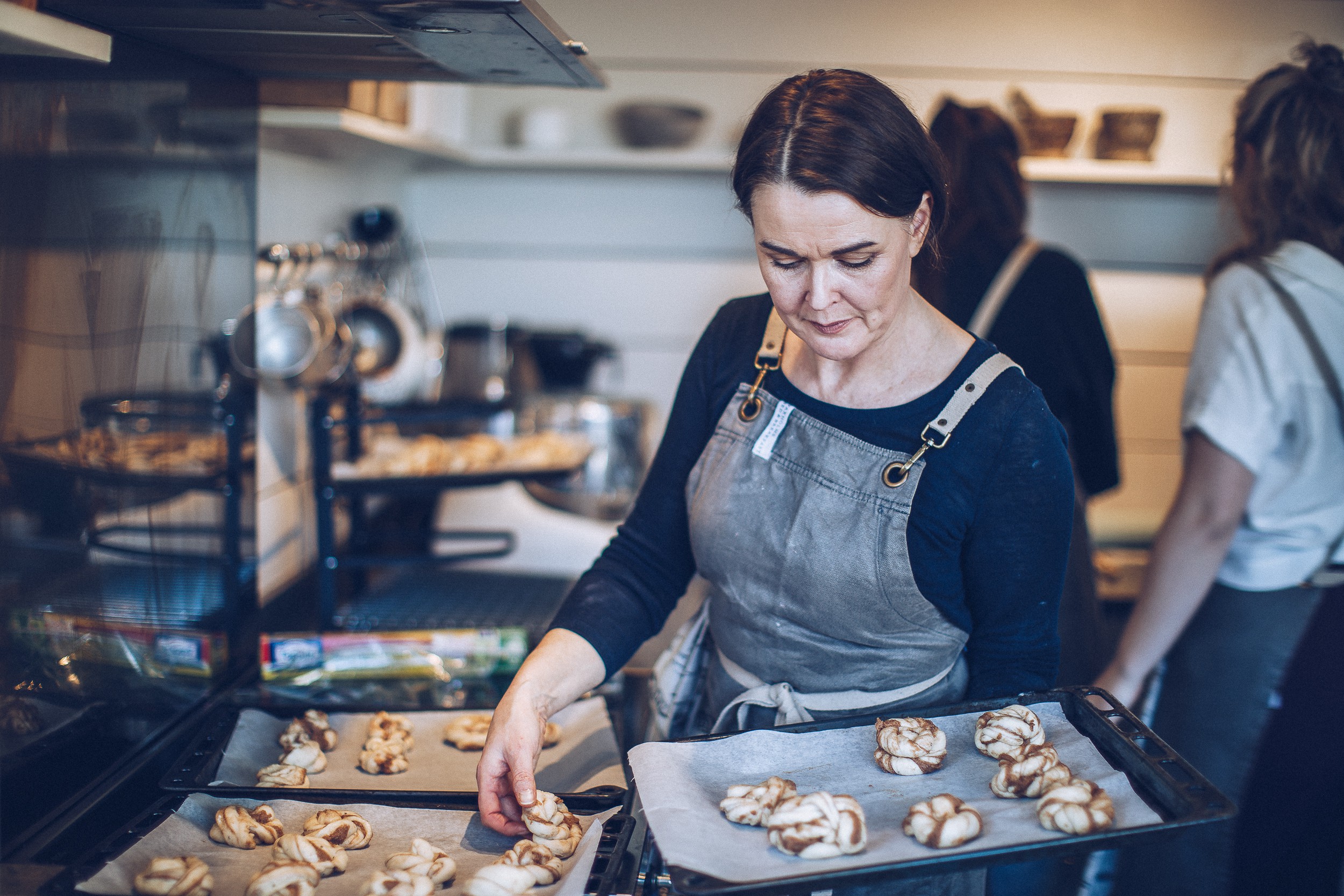 Baka bullar med skärgårdsutsikt