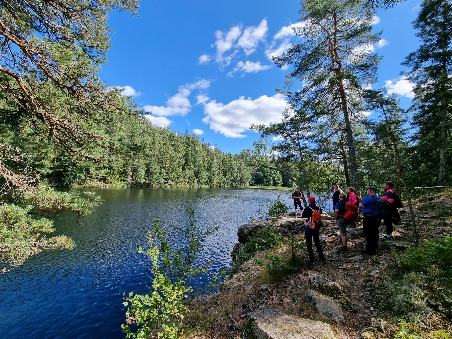 Guidad istidsvandring i Marvikarna