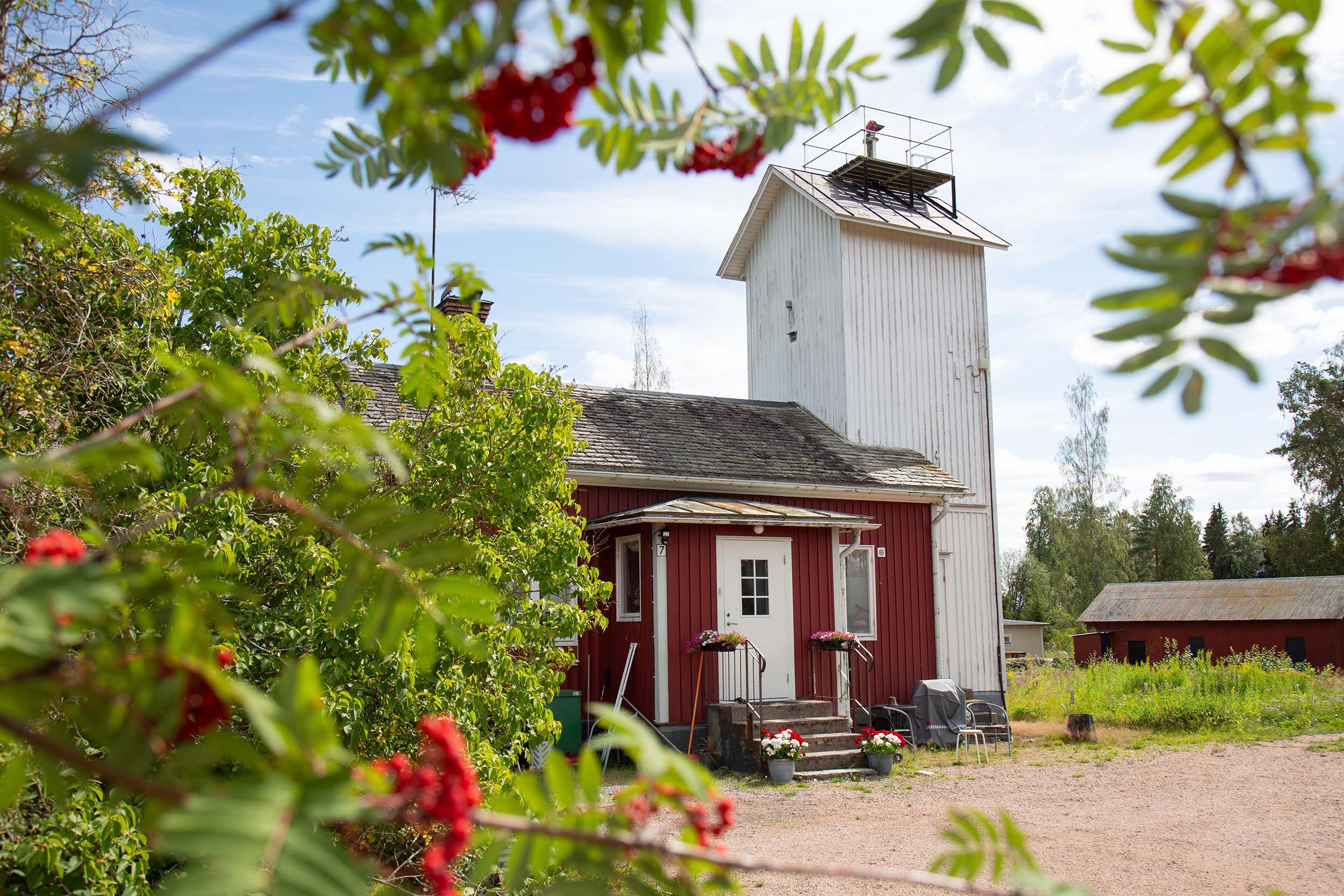Bo ett fyrhus intill Vänern